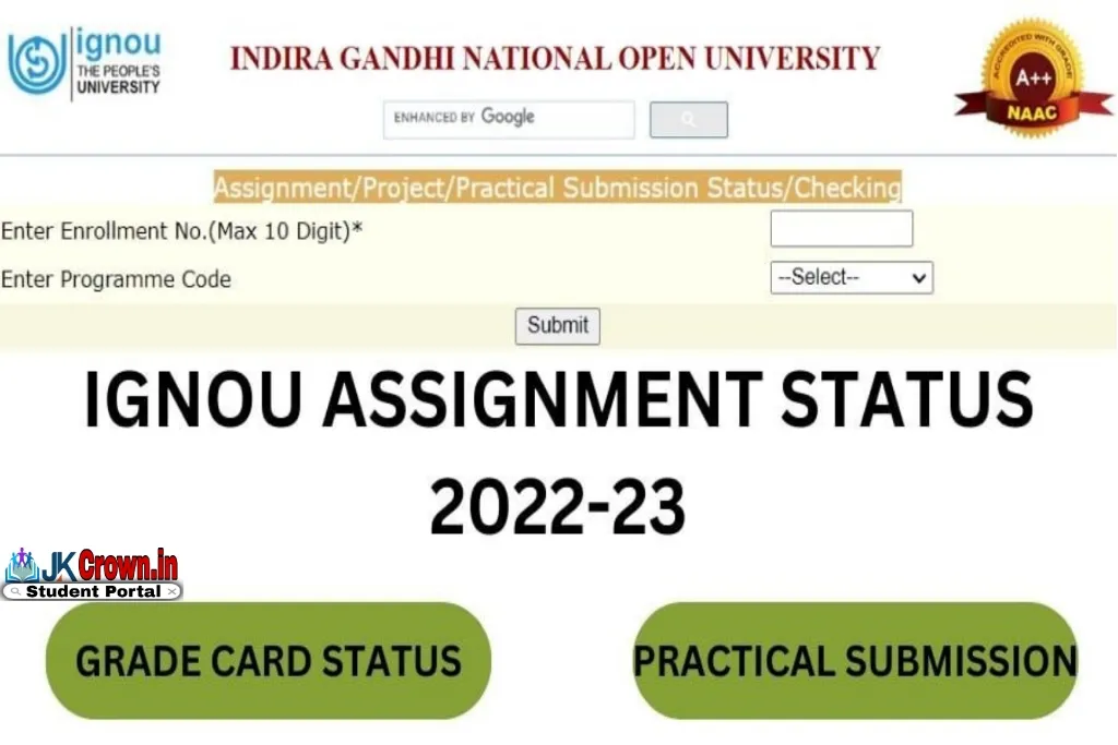assignment result of ignou june 2023