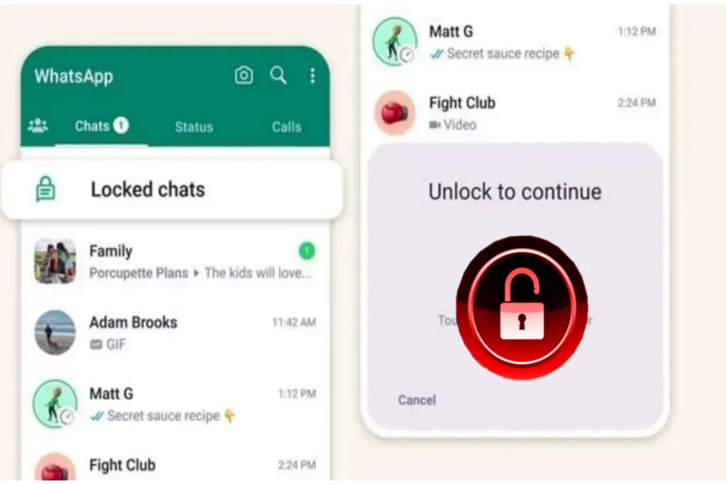 Chat Lock Feature On WhatsApp