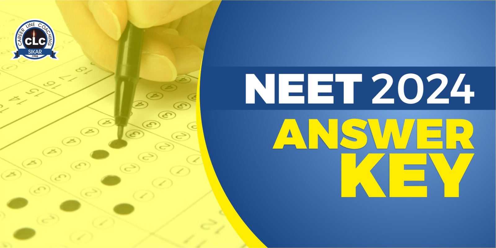 NEET Answer Key 2024 and Solutions PDF for All Codes